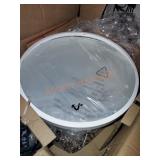 Golden Lighting 14" 2-Light Chrome Flush Mount