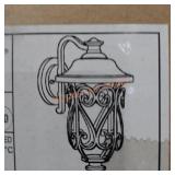 Progress lighting black wall mount light