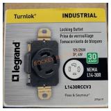 Turnlok industrial locking outlet lot of 3