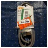 Hdx 6ft 50 Amp 3 prong range power cord