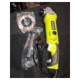 Ryobi 4-1/2" Angle Grinder w Rotating Handle