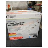 Commercial Electric 3pk 5/6" Recessed Trim Lights