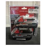 Milwaukee M18 3Ah Batteries Only (2Pack)