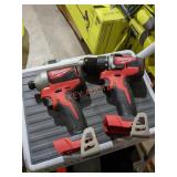 Milwaukee M18 Impact Driver & Drill Set