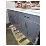 71.5"Wï¿½22"Dï¿½30"H Double Bathroom Vanity