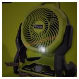 Ryobi 18v 7.5in fan