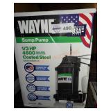 Wayne 1/3 HP Sump Pump