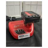 Milwaukee M12 4.0Ah Battery and M12 Charger
