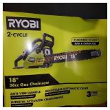 Ryobi 18in 38cc 2 cycle chainsaw