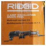 Rigid 4amp corded Oscillating multi tool