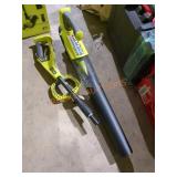 Ryobi 18v Cordless String Trimmer/Edger/Blower