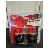 Milwaukee M12 1.5 AH Batteries (2-Pack)