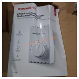 Honeywell  electric heat thermostat non