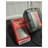 Milwaukee M18 5.0 AH Battery & M12/M8 Charger