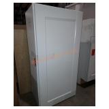 18"Wï¿½13"Dï¿½36"H White Storage Cabinet