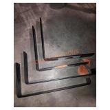 Crates and Pallet Steel Shelf Brackets