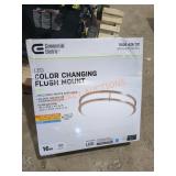 Commercial Electric LED 16" Flush Mount Light