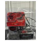 Milwaukee M18 6.0 AH Battery & M12/M18 Charger