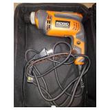 Ridgid Corded 3/8" VSR Drill with Case