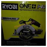 Ryobi 18v 6 1/2 in circular saw