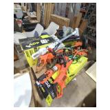 Power Tool Skid Lot and Loveseat