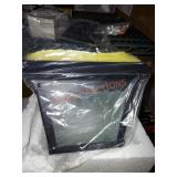 1-Light Black Outdoor Flush Mount Ceiling Light