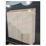 Hampton Bay 30" Wall Mount Cabinet, White