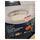 Hampton Bay 13" LED Flush Mount Light