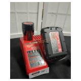 Milwaukee M12 1.5AH/M18 2.0AH Battery & Charger