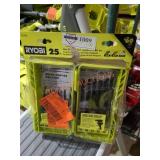 Ryobi 25pc Hex Shank Twist Drill Bit Set