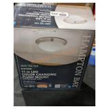 Hampton Bay 11" LED Flush Mount Light