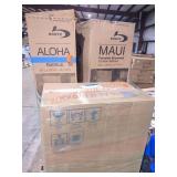 Bathtubs and Vanity Skid Lot