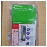 Square D dual function  cafi and gfi breaker 20a