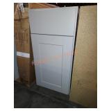 15"Wï¿½24"Dï¿½34.5"H Kitchen Cabinet, Gray