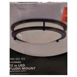 Hampton Bay 12" LED Flush Mount