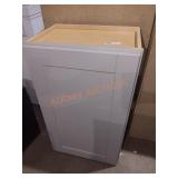 18" x 13" x 30" Grey Wall Cabinet