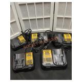 DeWALT 12V/20V Charger Bag Lot