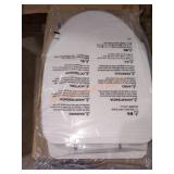 Toro Soft Closet Elongated White Toilet Seat