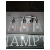 Hampton Bay 3-Light Vanity Fixture