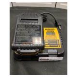 DeWALT 2AH 20V Battery and 12V/20V Charger