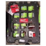 Milwaukee packout wall and floor mounting