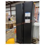 Husky 31" x 19.5" x 73.5" Black Garage Cabinet