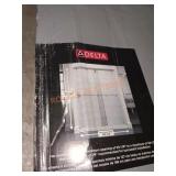 Delta Mod Soft-Close Frameless Sliding Shower Door