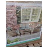 StyleWell Park Pointe 4pc Woven Patio Chat Set