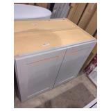 36" x 13" x 30" Grey Wall Cabinet