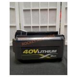 Ryobi 6AH 40V Lithium Battery Only