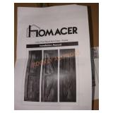 Homacer pine wood barn door-frame. 34x 84