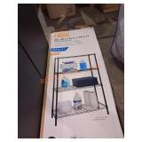 HDX 4-Tier Steel Wire Shelving Unit in Black