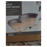 11" 1-Light Flush Mount, 2-Pack