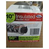 MasterFlow Insulated Flexible Duct 10"ï¿½25